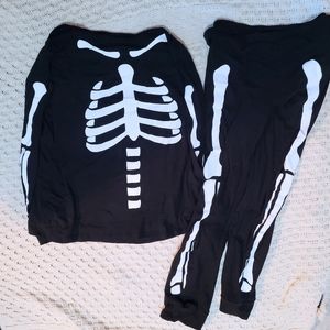 Skeleton pajamas